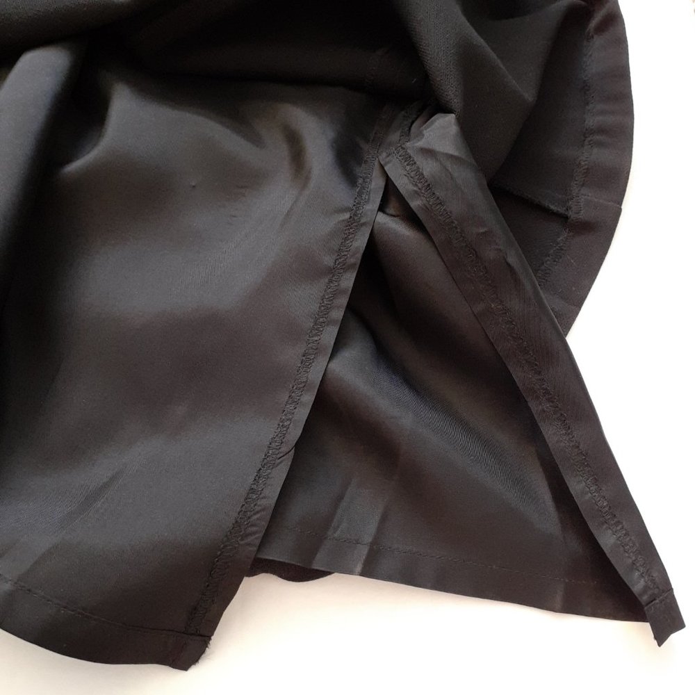 Ann Taylor Wool Skirt Black Size 6 - Picture 9 of 12